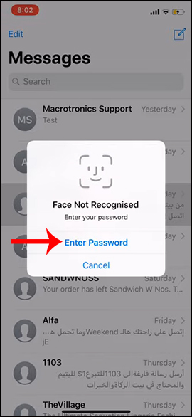 How to lock messages on iPhone Picture 9