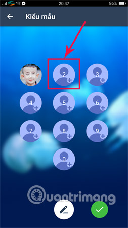 How to lock screen by image on Android phone Picture 6