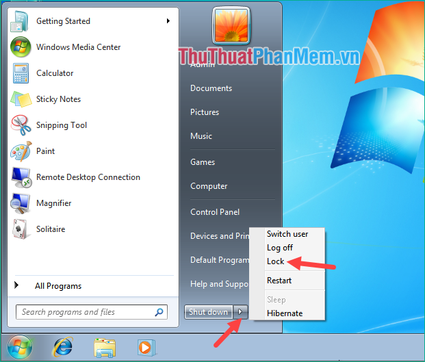 How to lock the computer by setting a password in Windows Picture 13