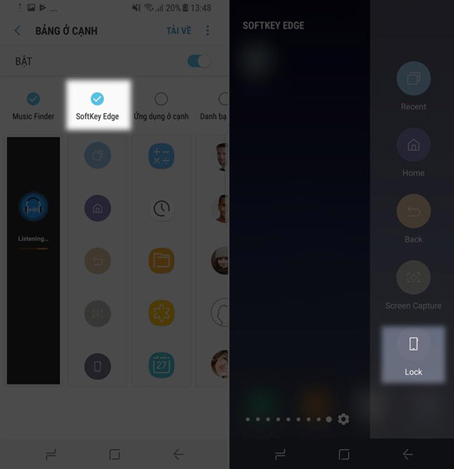 How to lock the Samsung phone screen without using the power key Picture 5