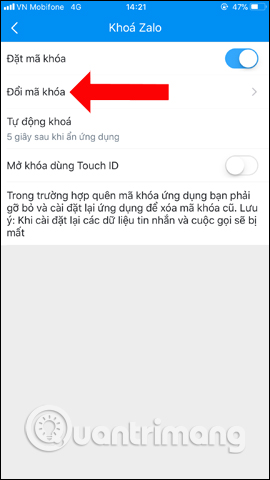 How to lock Zalo, set a password for Zalo to secure the message ...
