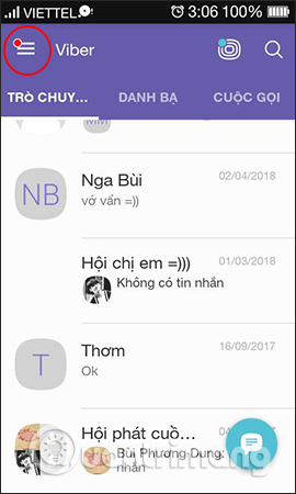 how to logout of viber