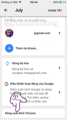 How to log out of your Google account on devices Picture 13