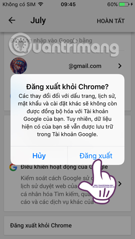 How to log out of your Google account on devices Picture 14