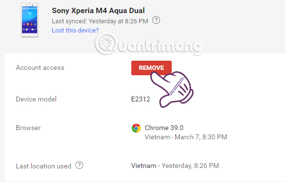 How to log out of your Google account on devices Picture 18