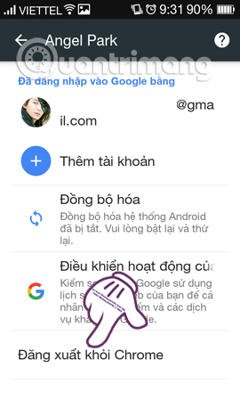 How to log out of your Google account on devices Picture 8