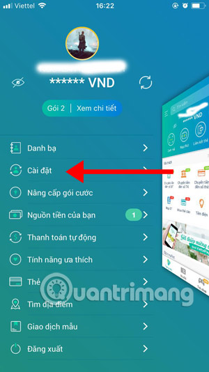 How to login by fingerprint on ViettelPay Picture 2