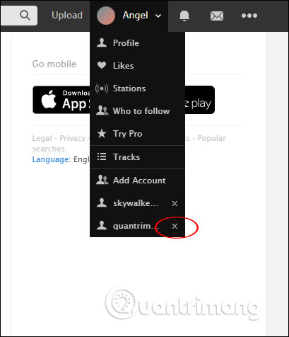 How to login multiple accounts SoundCloud Picture 7