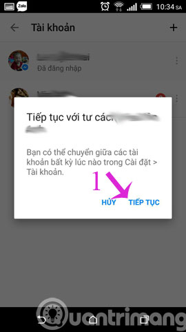 Picture 14 of How to login to multiple accounts on Facebook Messenger