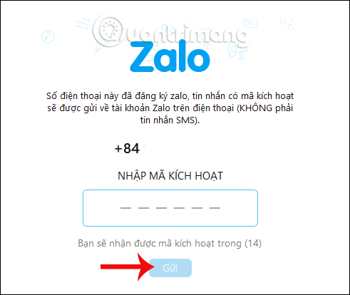 How to login to Zalo via your Facebook account on PC, no password required Picture 5