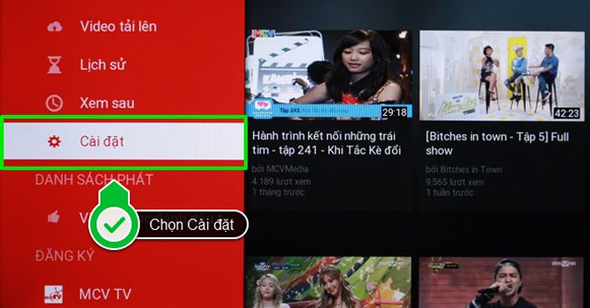 Picture 9 of How to login YouTube account on Smart TV Samsung, LG, Sony