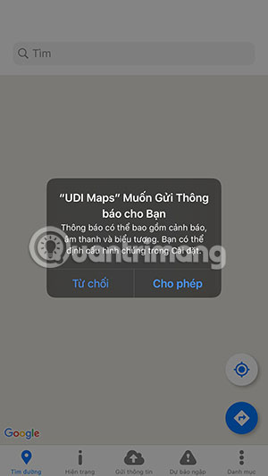 How to look for flood spots in Ho Chi Minh City on the phone Picture 2