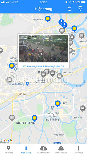 How to look for flood spots in Ho Chi Minh City on the phone Picture 5