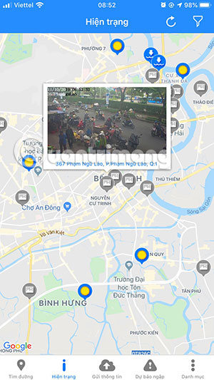How to look for flood spots in Ho Chi Minh City on the phone Picture 6