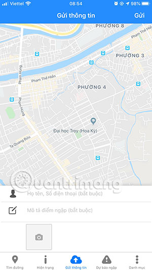 How to look for flood spots in Ho Chi Minh City on the phone Picture 9