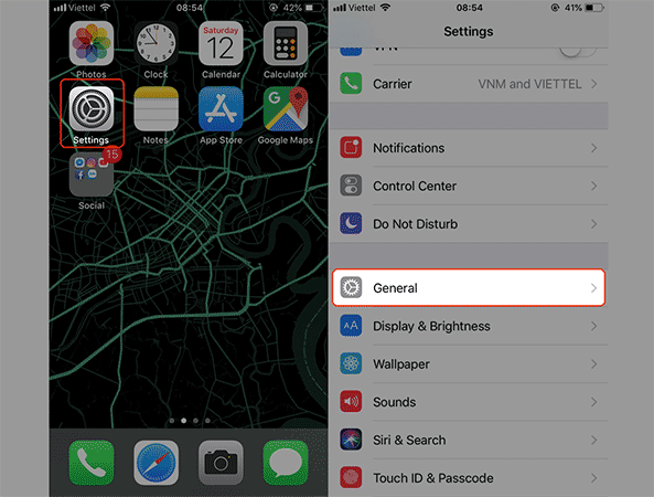 How to look up the dictionary right on the iPhone, iPad running iOS 11 Picture 1