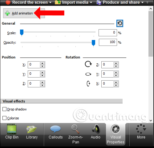 How to make 360-degree logos on Camtasia Studio Picture 13
