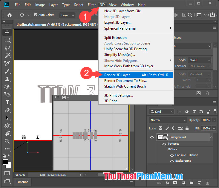 How to make 3D text in Photoshop Picture 17