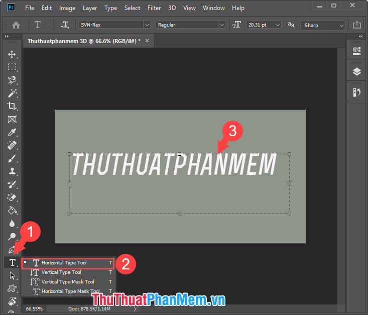 How to make 3D text in Photoshop Picture 22