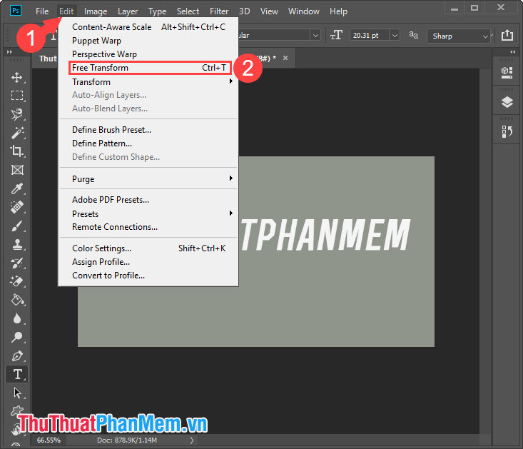 How to make 3D text in Photoshop Picture 24