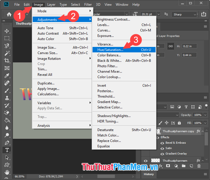 How to make 3D text in Photoshop Picture 33