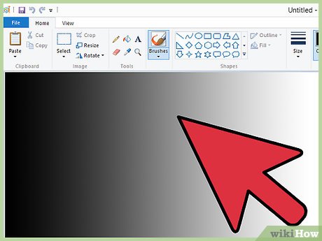 How to Make a Blend in Microsoft Paint Picture 13