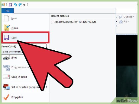 How to Make a Blend in Microsoft Paint Picture 14