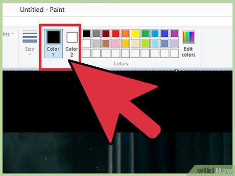 How to Make a Blend in Microsoft Paint Picture 7