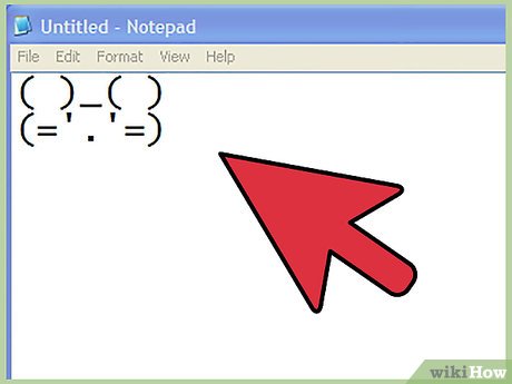 How to Make a Bunny by Typing Characters on Your Keyboard Picture 11