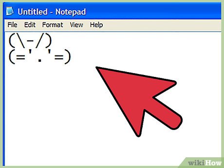 How to Make a Bunny by Typing Characters on Your Keyboard Picture 15