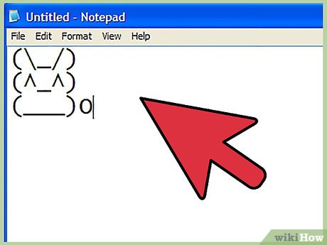 How to Make a Bunny by Typing Characters on Your Keyboard Picture 37