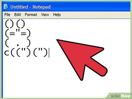 How to Make a Bunny by Typing Characters on Your Keyboard Picture 51