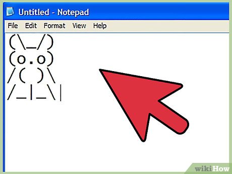 How to Make a Bunny by Typing Characters on Your Keyboard Picture 60