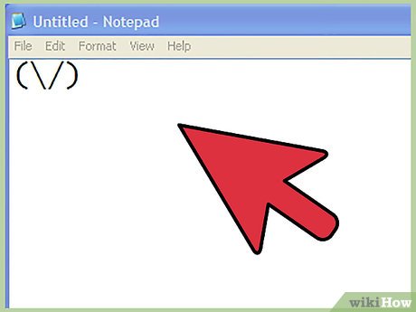 How to Make a Bunny by Typing Characters on Your Keyboard Picture 62