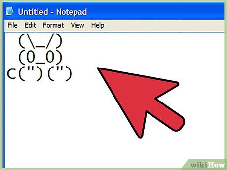 How to Make a Bunny by Typing Characters on Your Keyboard Picture 9
