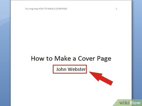 How to Make a Cover Page Picture 25
