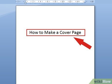 How to Make a Cover Page Picture 32