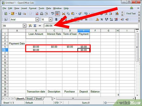How to Make a Finance Spreadsheet Picture 10