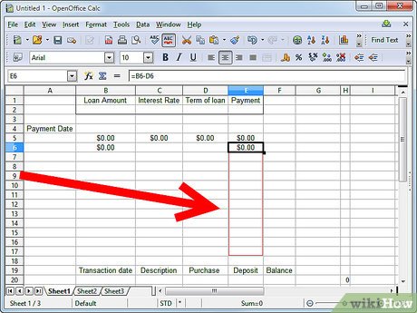 How to Make a Finance Spreadsheet Picture 11
