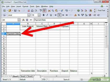 How to Make a Finance Spreadsheet Picture 8