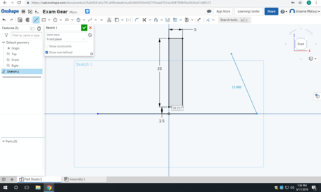 How to Make a Gear in Onshape Picture 4