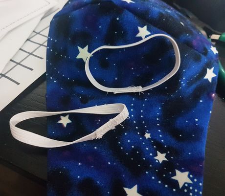 How to Make a Mask Using the Olsen Mask Pattern Picture 7