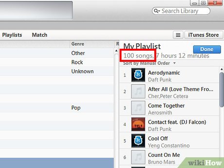 How to Make a Power Hour CD in iTunes Picture 24