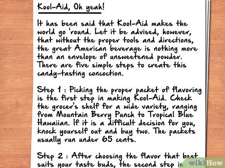 How to Make a Process Document Picture 15