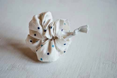 How to make a rabbit's hair tie to a sister on October 20 Picture 8