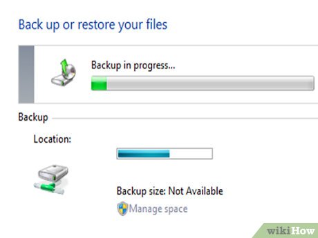 How to Make a Recovery Disk and Back Up Your Hard Drive on a Toshiba Satellite P750 04S with a Windows 7 Home Premium Operating System Picture 7