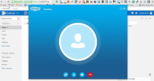 How to make a Skype call on the browser Picture 3