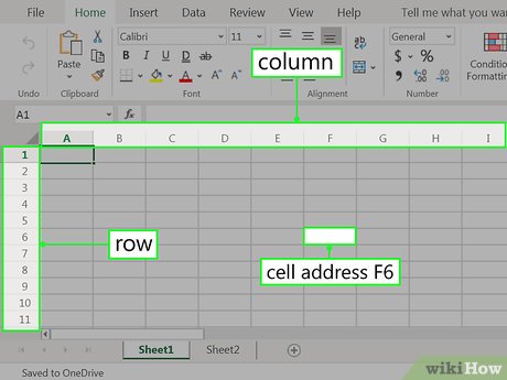 How to Make a Spreadsheet in Excel Picture 3