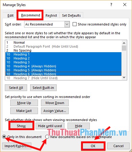 How to make a table of contents in Word 2016 Picture 5