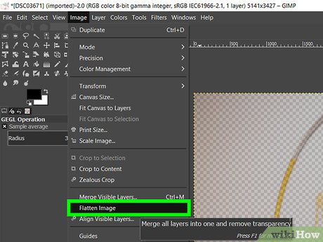 How To Make A Transparent Image Using Gimp